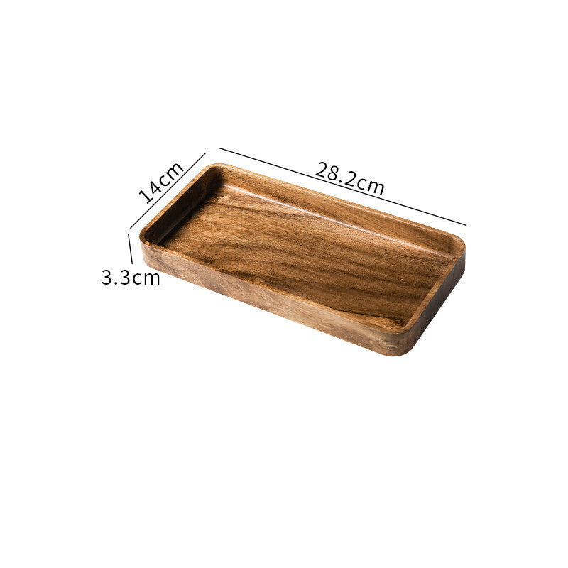 Rectangular Square Wodden Plate