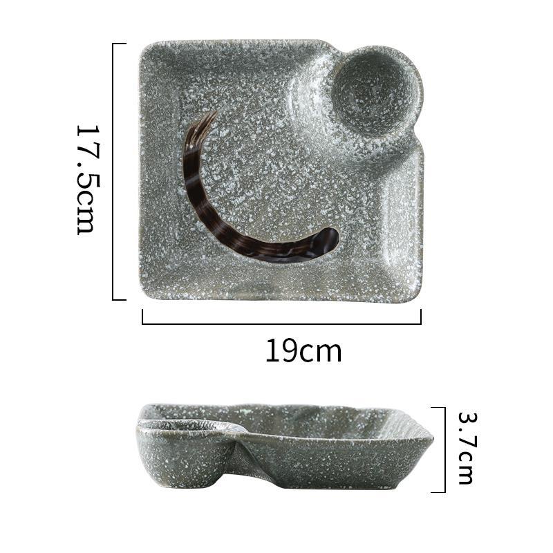 Creative Japanese Ceramic Shaped Plate