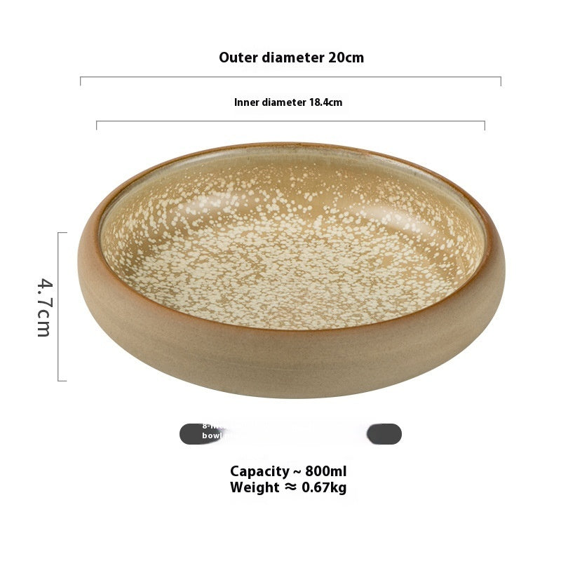 Creative Ceramic Household Plate
