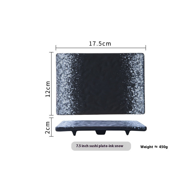 Elegant Creative Ceramic Plate Household