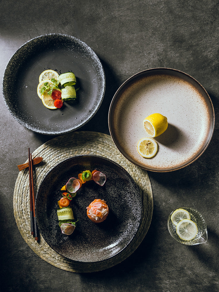 Ceramic Large Deep Plate