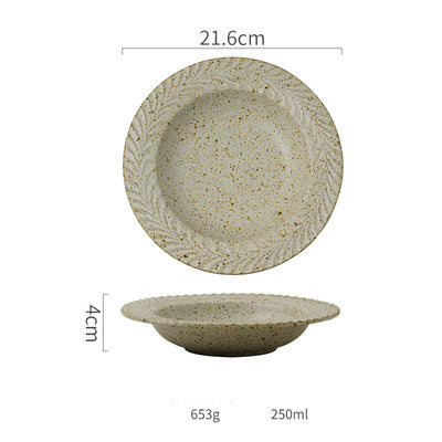 Nordic Restaurant Large Soup Plate