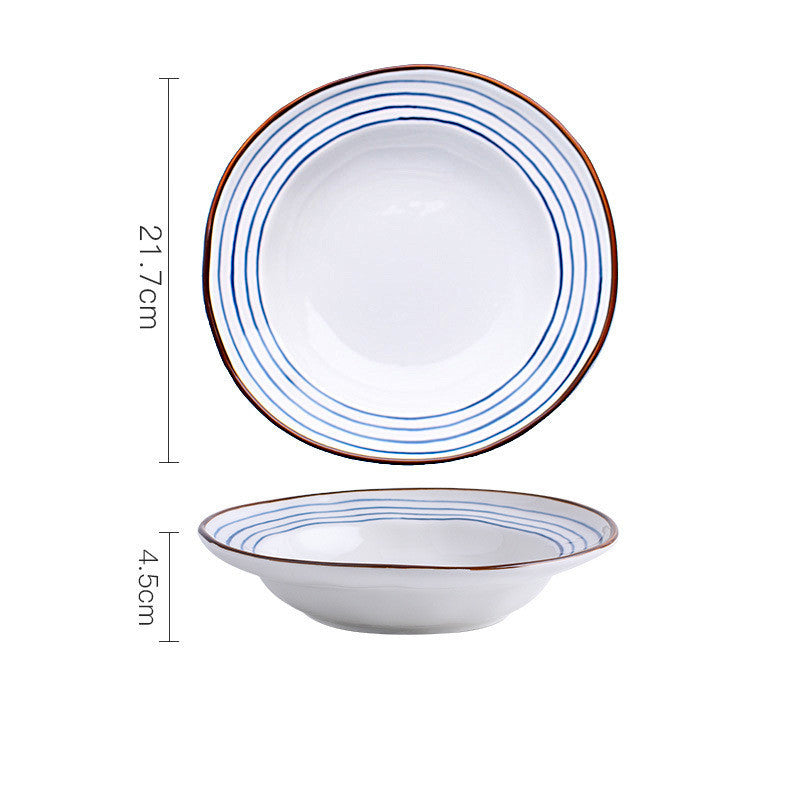Ceramic Round Deep Plate