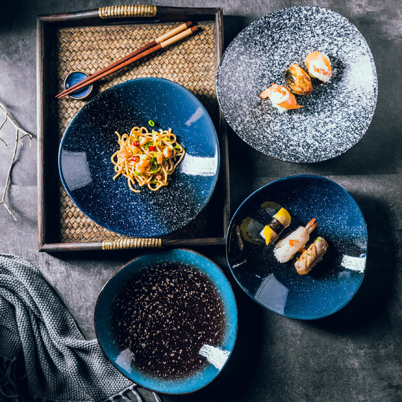 Nordic Elegance Porcelain Plate Collection