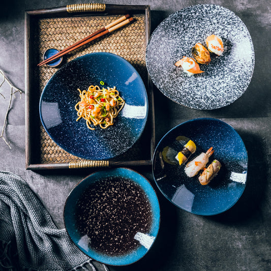Nordic Elegance Porcelain Plate Collection