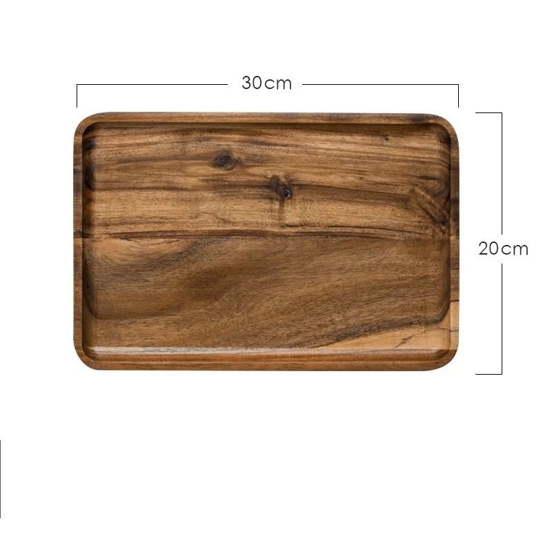 Rectangular Square Wodden Plate