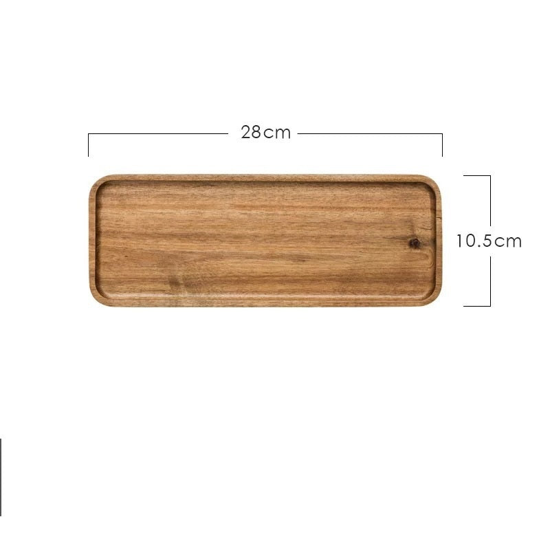 Rectangular Square Wodden Plate