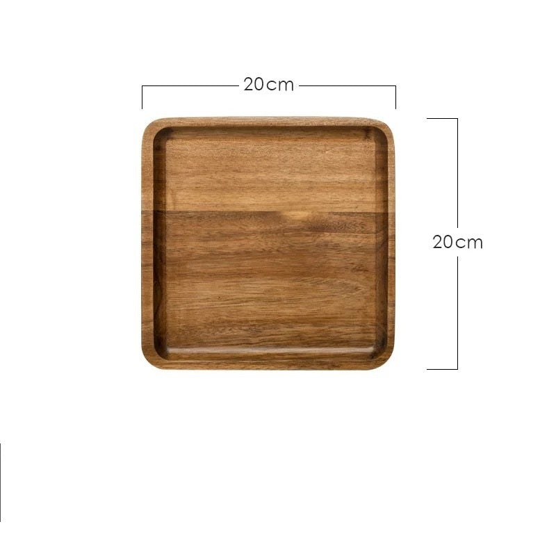 Rectangular Square Wodden Plate