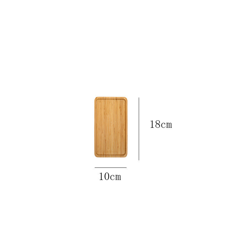 Bamboo Wooden Round Plate