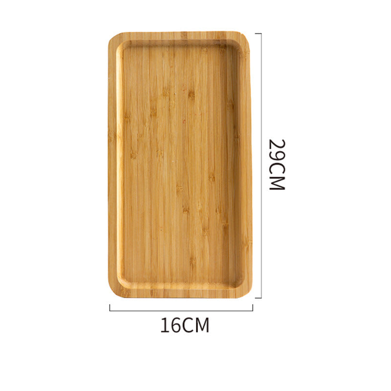 Bamboo Wooden Round Plate