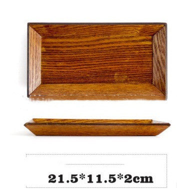 Square Rectangular Wooden Plate
