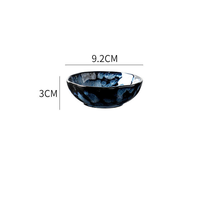 Blue Elegant Creative Tableware Plate Set