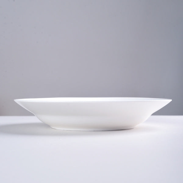 Pure White Deep Soup Plate