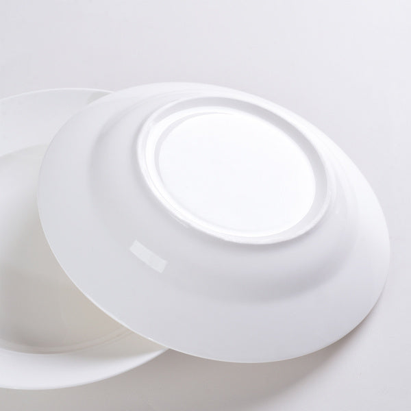 Pure White Deep Soup Plate
