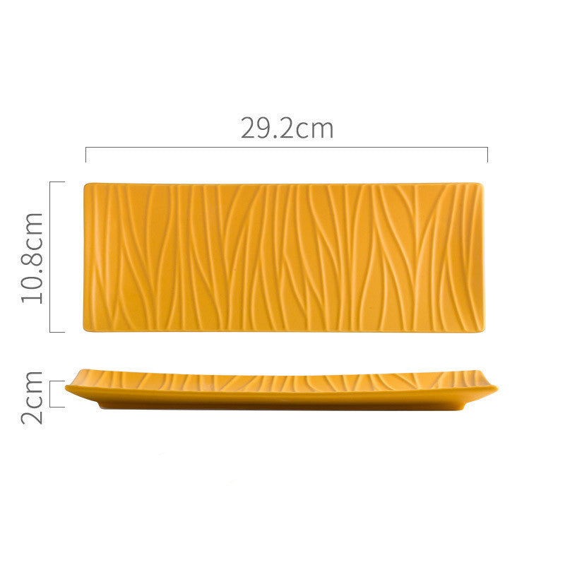 Creative Sushi Long Plate