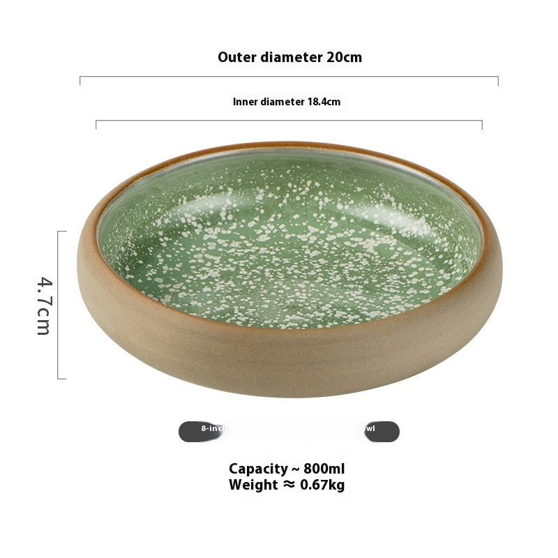 Creative Ceramic Household Plate