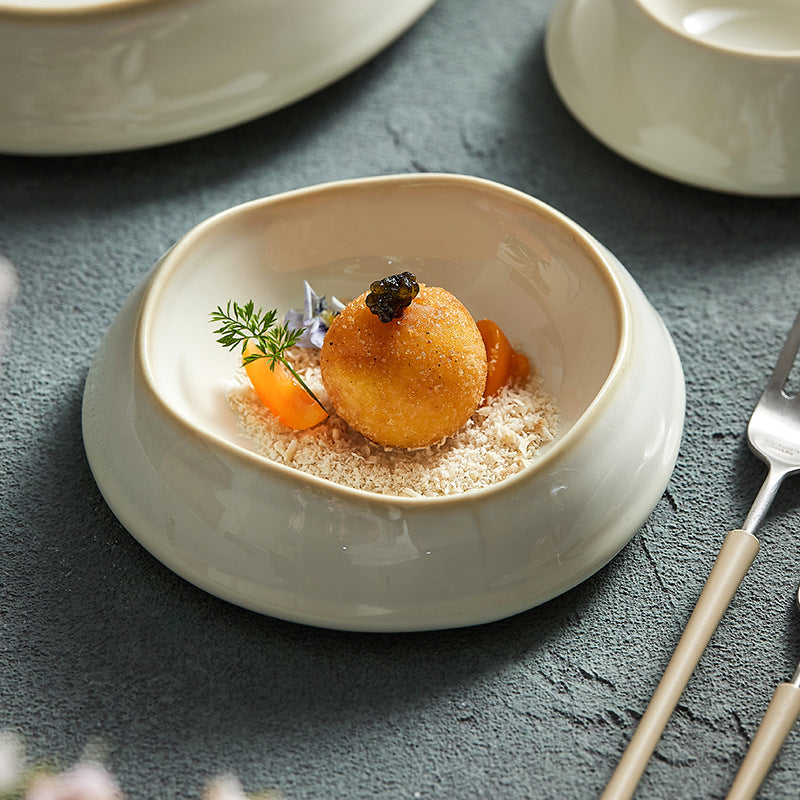 Deep Dinner Plate Creative Home Western Food Plate