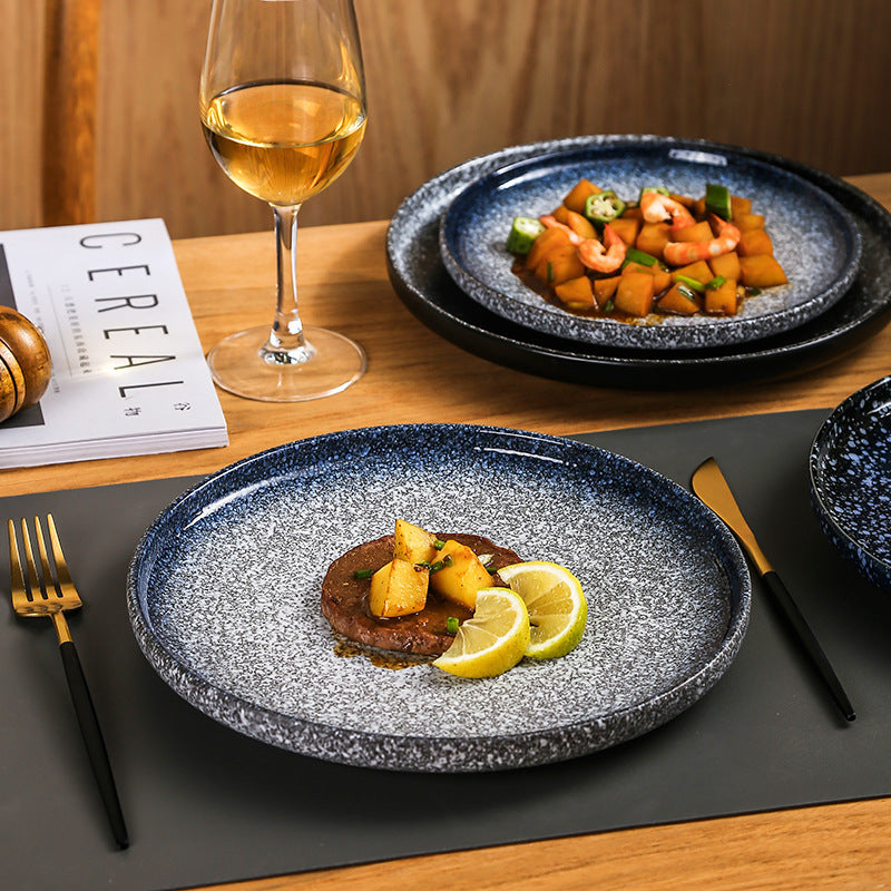 Steak Plate Ceramic Household Dinner Plate