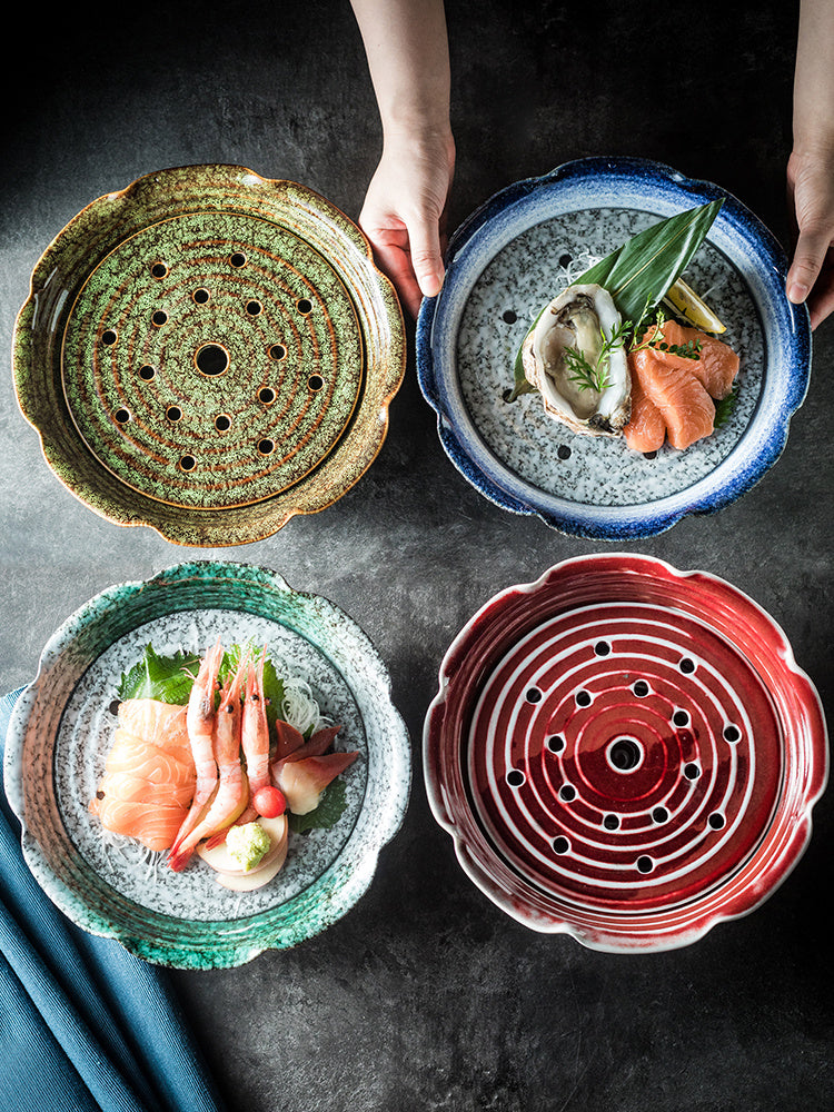 Creative Seafood Ceramic Plate