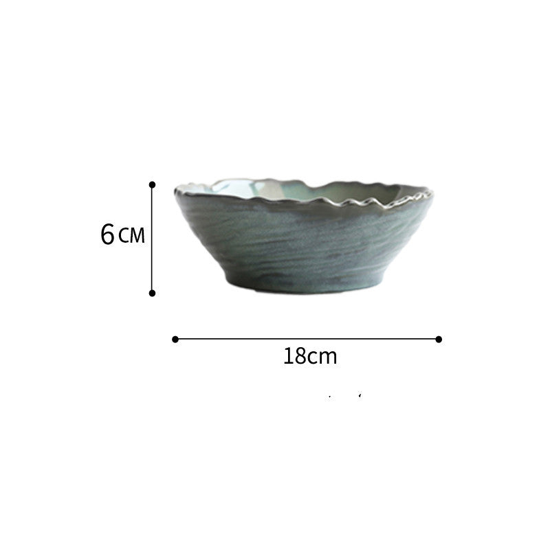 Rustic Elegance Ceramic Dinnerware Plate