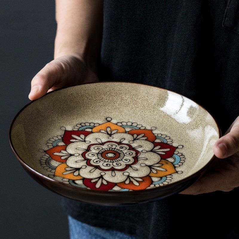 Round Ceramic Classic Plate