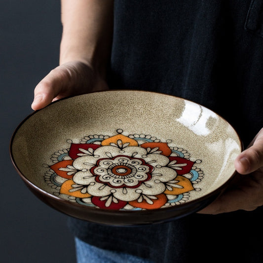 Round Ceramic Classic Plate