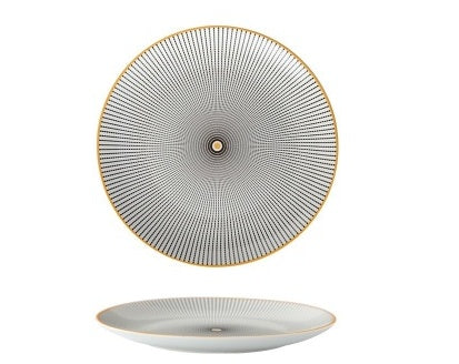 Nordic Style Geometric Series Ceramic Plate