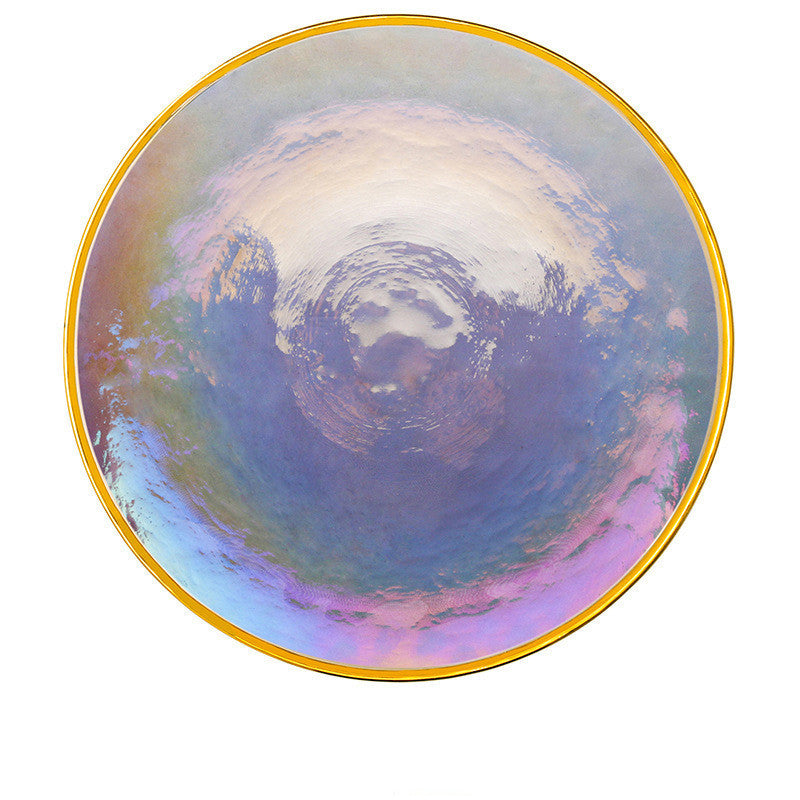 Rainbow Glass Plate