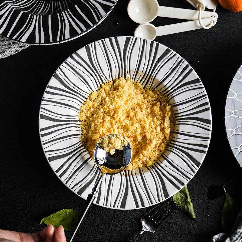 Creative Lines Pattern Plates