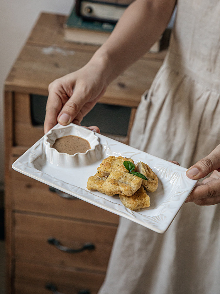 Shell Shape Ceramic Plate