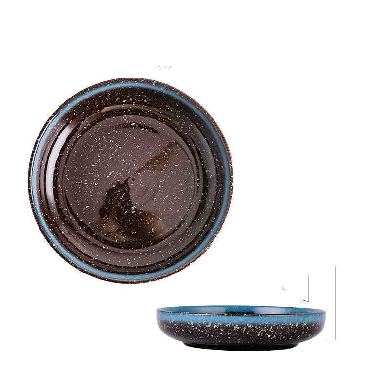 Japanese Deep Round Ceramic Dish