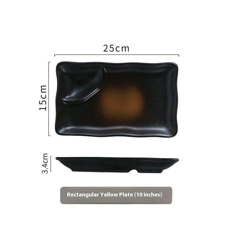 Rectangular Ceramic Plate
