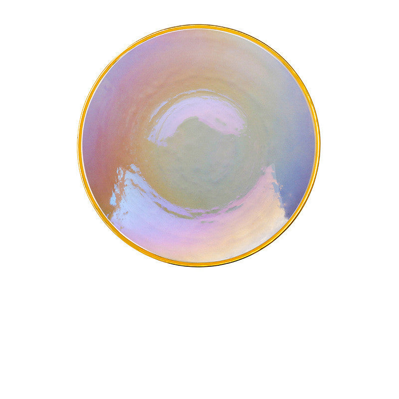 Rainbow Glass Plate