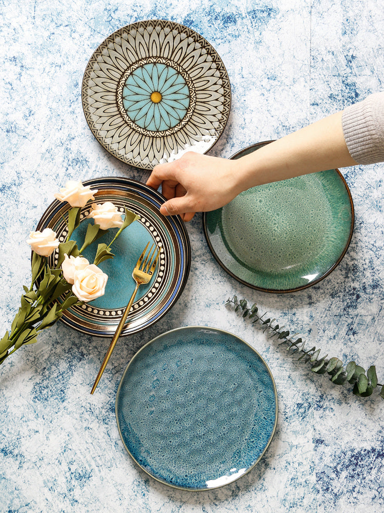Ceramic Flat Creative Plate