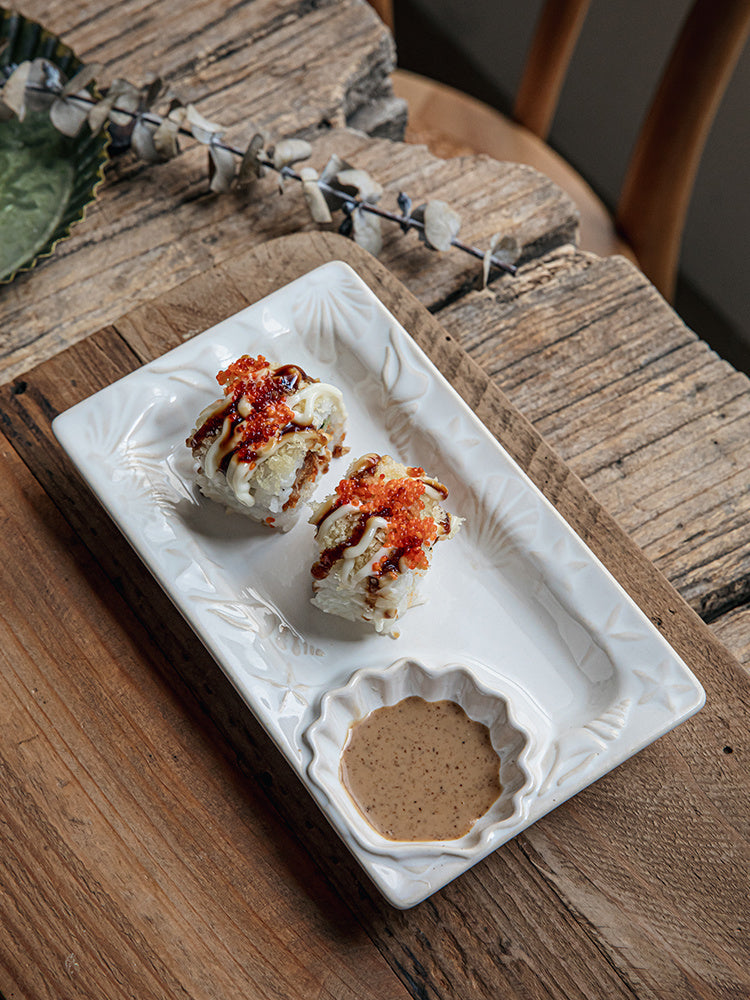 Shell Shape Ceramic Plate