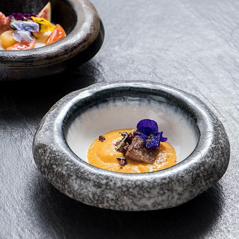 Creative Ceramic Retro Bowl Plate