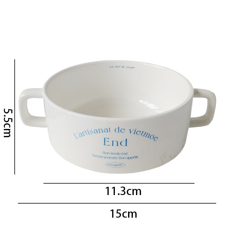 Retro French Plate