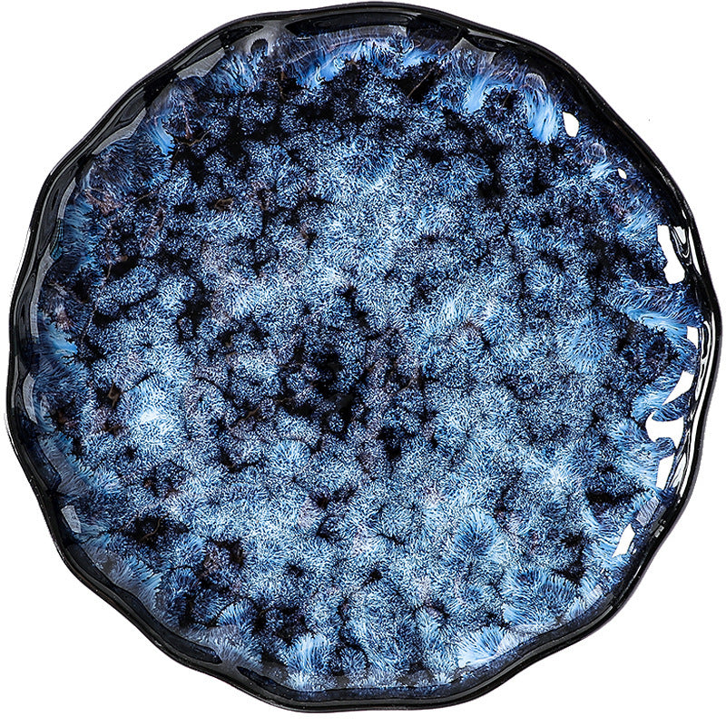 Blue Elegant Creative Tableware Plate Set