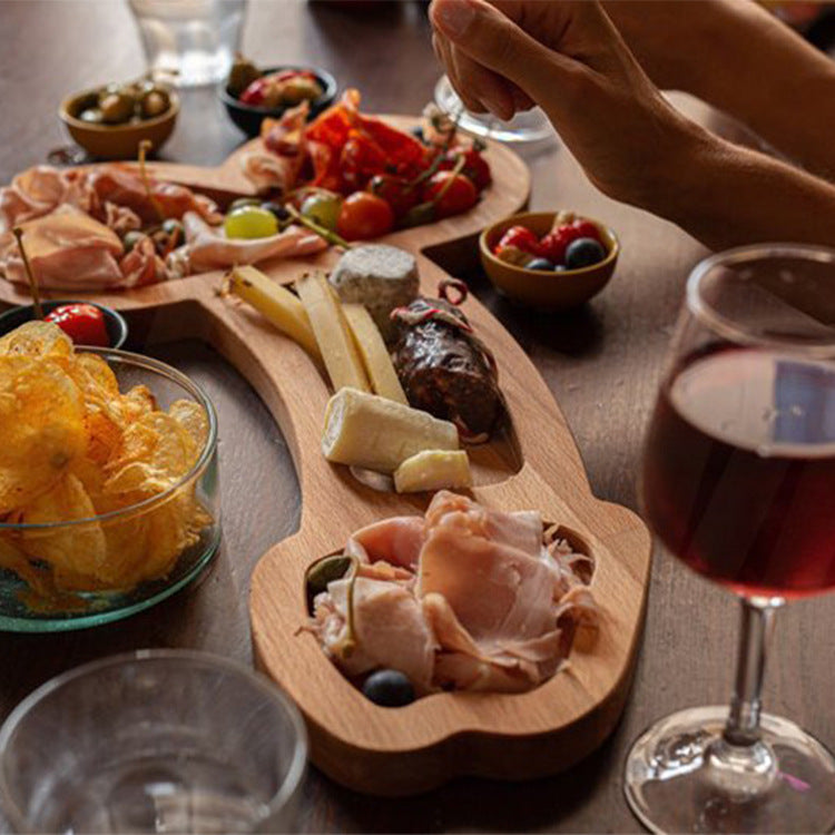 Funny Wooden Party Plate