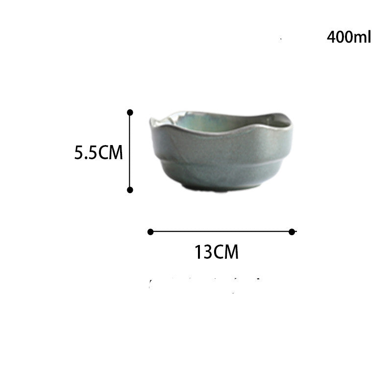 Rustic Elegance Ceramic Dinnerware Plate
