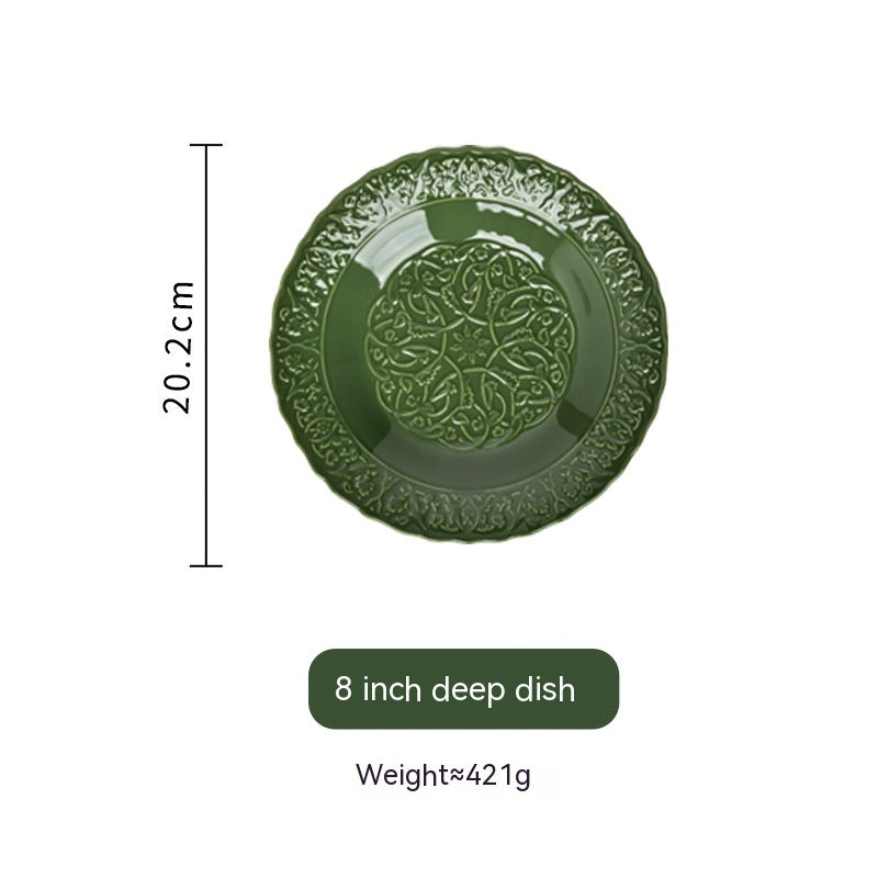Classical Ceramic Dinner Plate