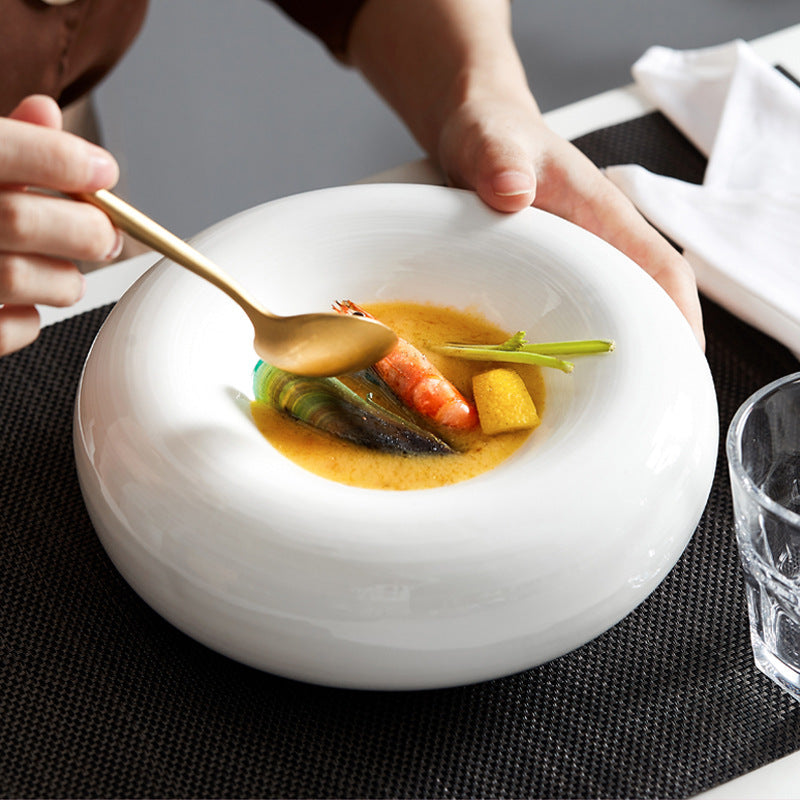 Creative Restaurant Ceramic Insulation Plate