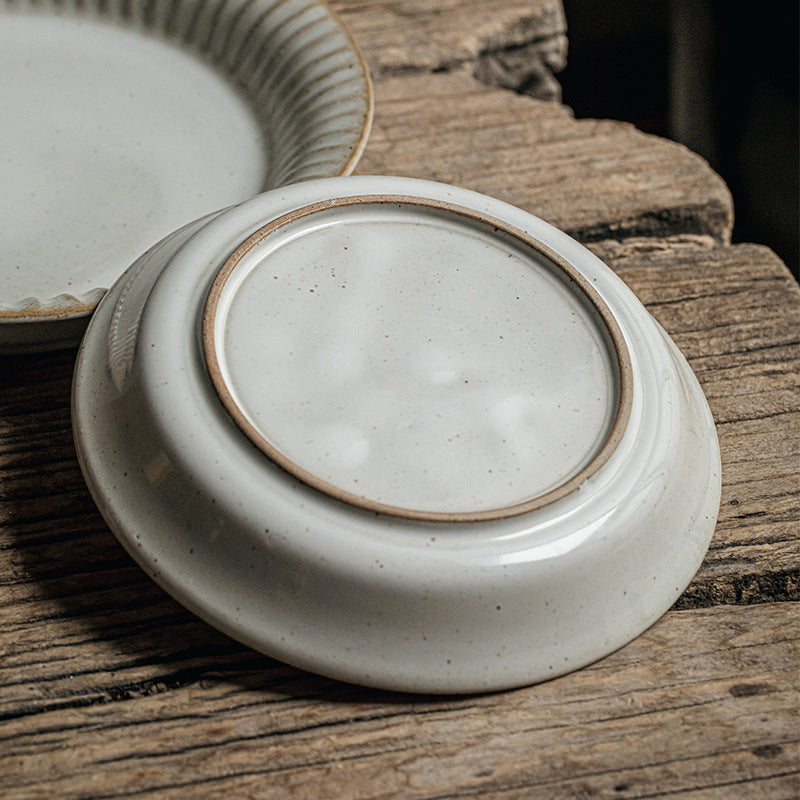 Vintage Ceramic Household Dinner Plate