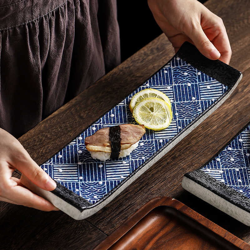 Long Plate Creative Rectangular Sushi Plate