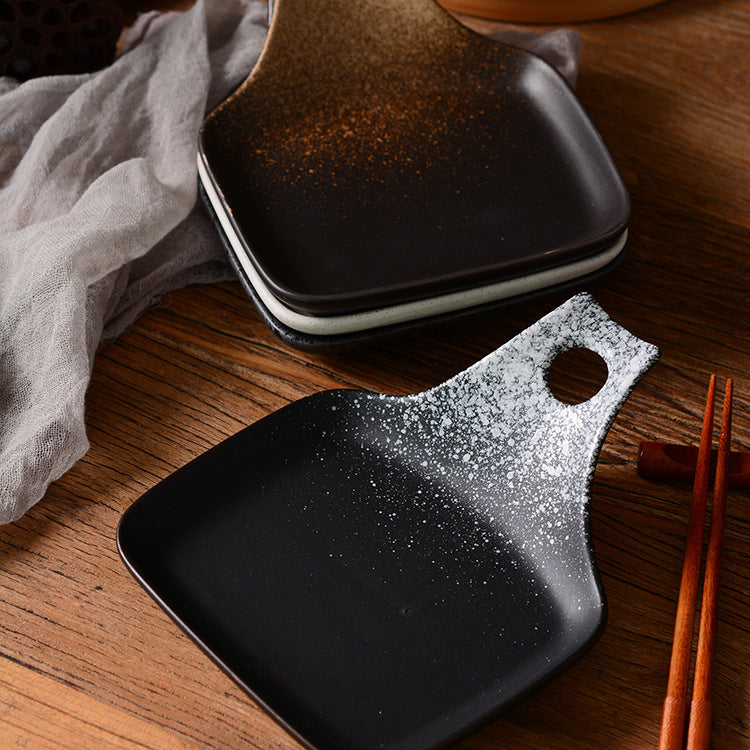 Irregular Shape Ceramic Tableware Plate