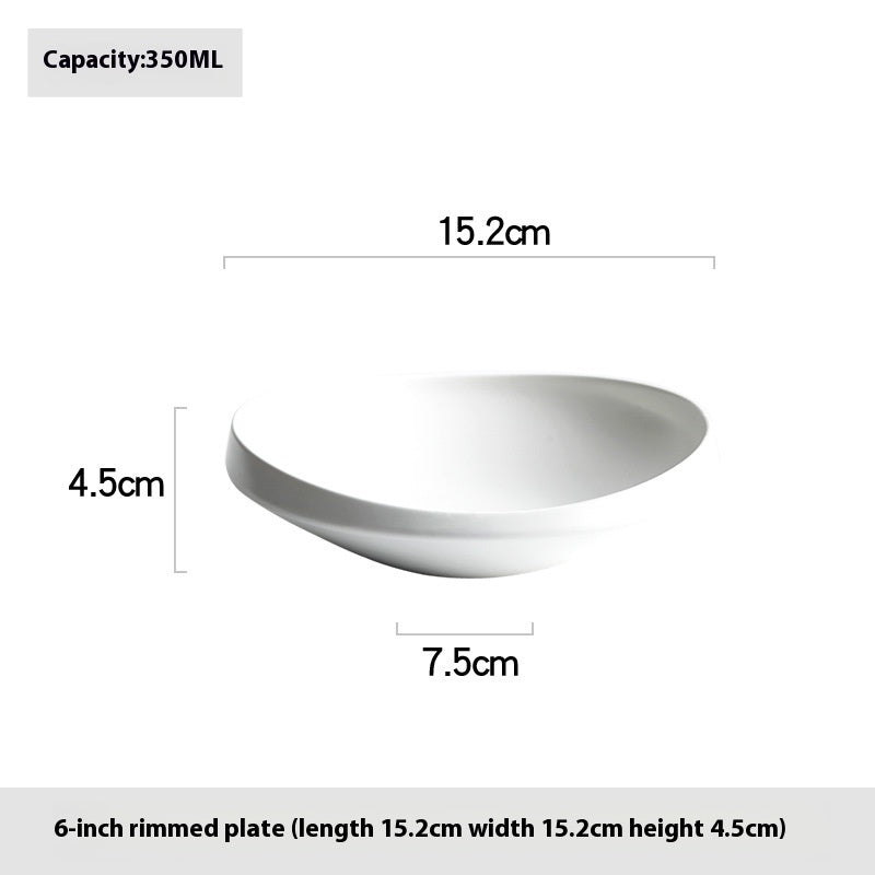 Creative Plate Household Ceramic Dishes