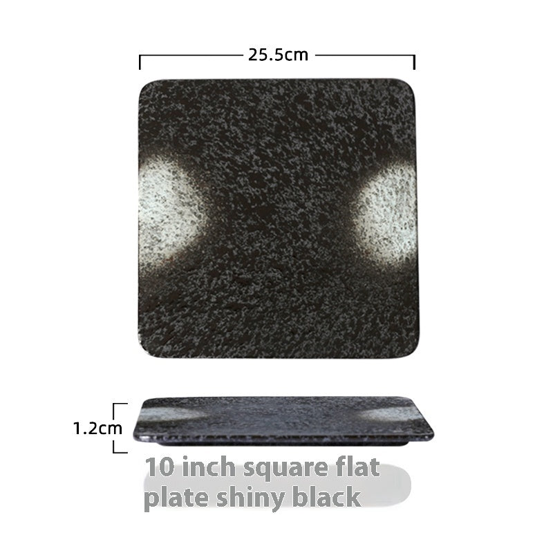 Ceramic Tableware Square Plate Dish