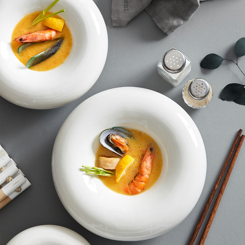 Creative Restaurant Ceramic Insulation Plate