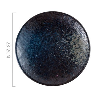 Ceramic Home Round Western Food Plate