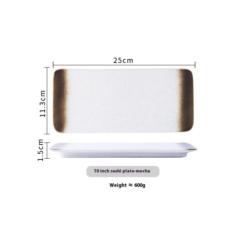 Elegant Creative Ceramic Plate Household